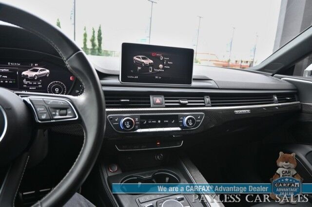2019 Audi S5 Sportback Premium Plus / AWD / S Sport & Cold Weather Pkg / Front & Rear Heated Nappa Leather Seats / Heated Steering Wheel / Navigation / Bang & Olufsen Speakers / Sunroof / Blind Spot Alert / Only 34K Miles Anchorage AK