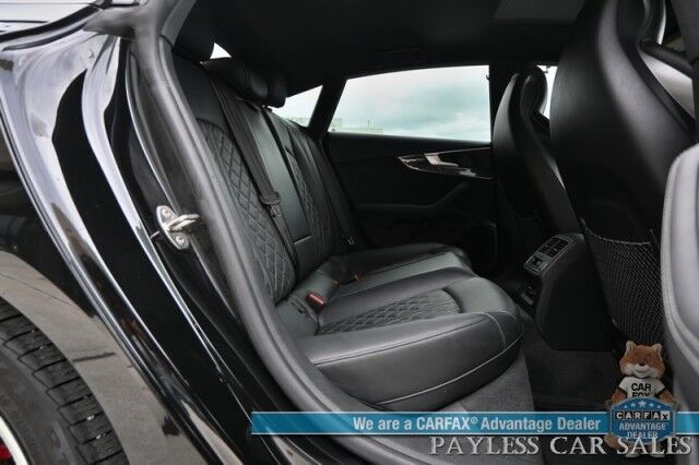 2019 Audi S5 Sportback Premium Plus / AWD / S Sport & Cold Weather Pkg / Front & Rear Heated Nappa Leather Seats / Heated Steering Wheel / Navigation / Bang & Olufsen Speakers / Sunroof / Blind Spot Alert / Only 34K Miles Anchorage AK