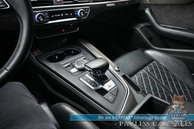 2019 Audi S5 Sportback Premium Plus / AWD / S Sport & Cold Weather Pkg / Front & Rear Heated Nappa Leather Seats / Heated Steering Wheel / Navigation / Bang & Olufsen Speakers / Sunroof / Blind Spot Alert / Only 34K Miles Anchorage AK