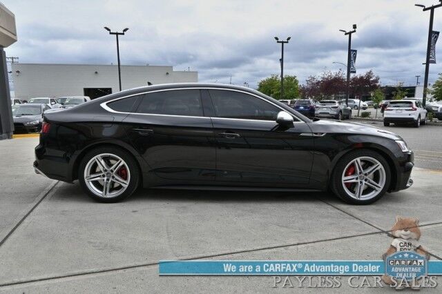 2019 Audi S5 Sportback Premium Plus / AWD / S Sport & Cold Weather Pkg / Front & Rear Heated Nappa Leather Seats / Heated Steering Wheel / Navigation / Bang & Olufsen Speakers / Sunroof / Blind Spot Alert / Only 34K Miles Anchorage AK