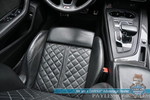 2019 Audi S5 Sportback Premium Plus / AWD / S Sport & Cold Weather Pkg / Front & Rear Heated Nappa Leather Seats / Heated Steering Wheel / Navigation / Bang & Olufsen Speakers / Sunroof / Blind Spot Alert / Only 34K Miles Anchorage AK