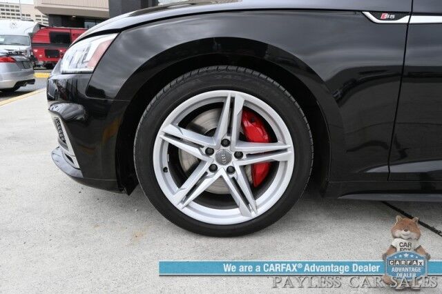 2019 Audi S5 Sportback Premium Plus / AWD / S Sport & Cold Weather Pkg / Front & Rear Heated Nappa Leather Seats / Heated Steering Wheel / Navigation / Bang & Olufsen Speakers / Sunroof / Blind Spot Alert / Only 34K Miles Anchorage AK