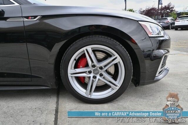 2019 Audi S5 Sportback Premium Plus / AWD / S Sport & Cold Weather Pkg / Front & Rear Heated Nappa Leather Seats / Heated Steering Wheel / Navigation / Bang & Olufsen Speakers / Sunroof / Blind Spot Alert / Only 34K Miles Anchorage AK