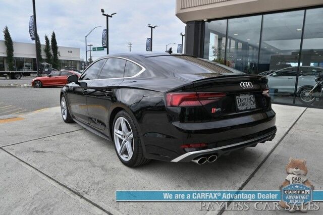 2019 Audi S5 Sportback Premium Plus / AWD / S Sport & Cold Weather Pkg / Front & Rear Heated Nappa Leather Seats / Heated Steering Wheel / Navigation / Bang & Olufsen Speakers / Sunroof / Blind Spot Alert / Only 34K Miles Anchorage AK