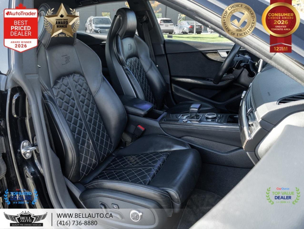 2019 Audi S5 Sportback Progressiv | BLKOPTICS | NAVI | B.CAM | PANO | CRBNFBR | NOACCIDENT Toronto ON