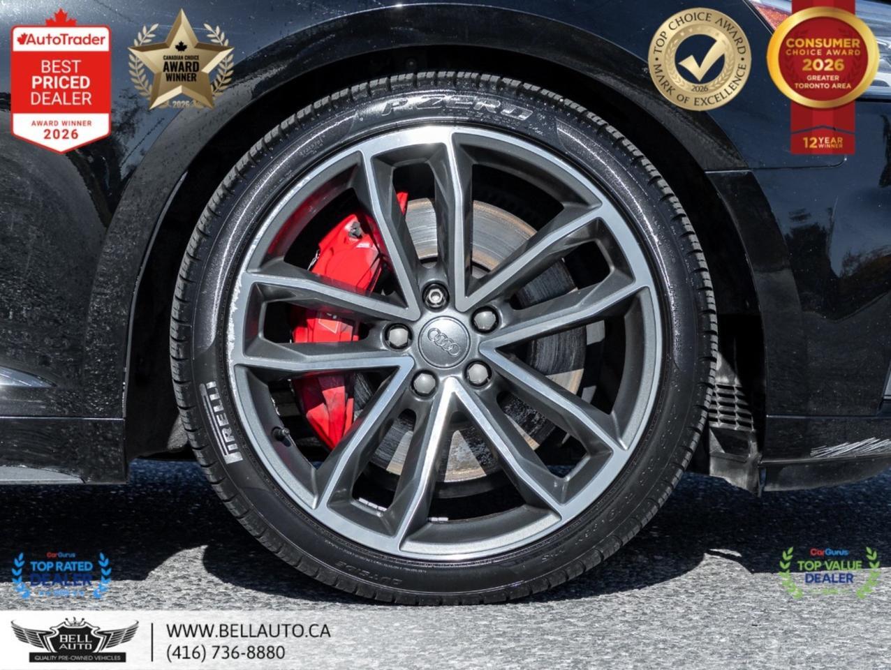 2019 Audi S5 Sportback Progressiv | BLKOPTICS | NAVI | B.CAM | PANO | CRBNFBR | NOACCIDENT Toronto ON