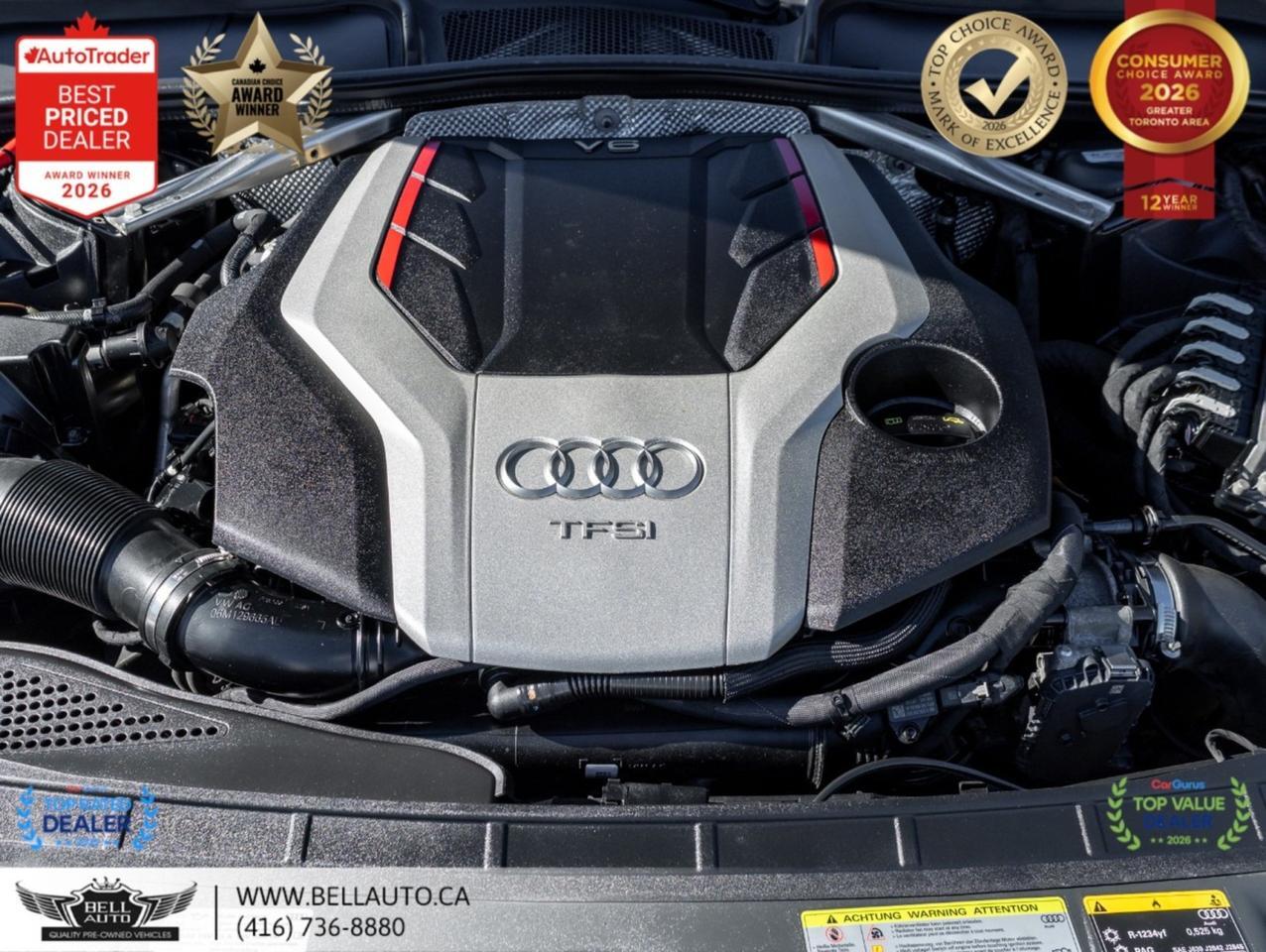2019 Audi S5 Sportback Progressiv | BLKOPTICS | NAVI | B.CAM | PANO | CRBNFBR | NOACCIDENT Toronto ON