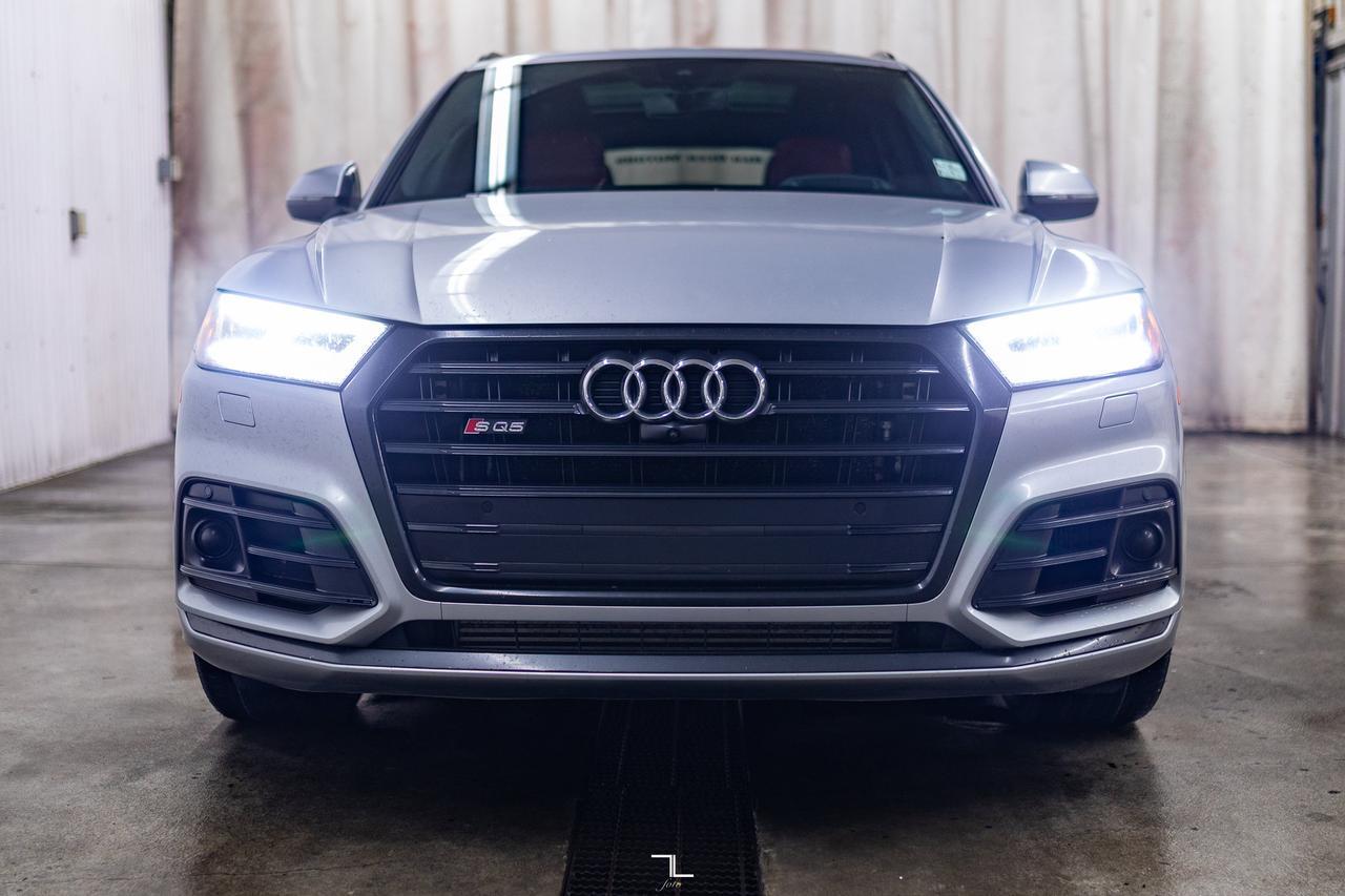 2019 Audi SQ5 Quattro Technik Black Optics Leather Roof Nav Red Deer AB