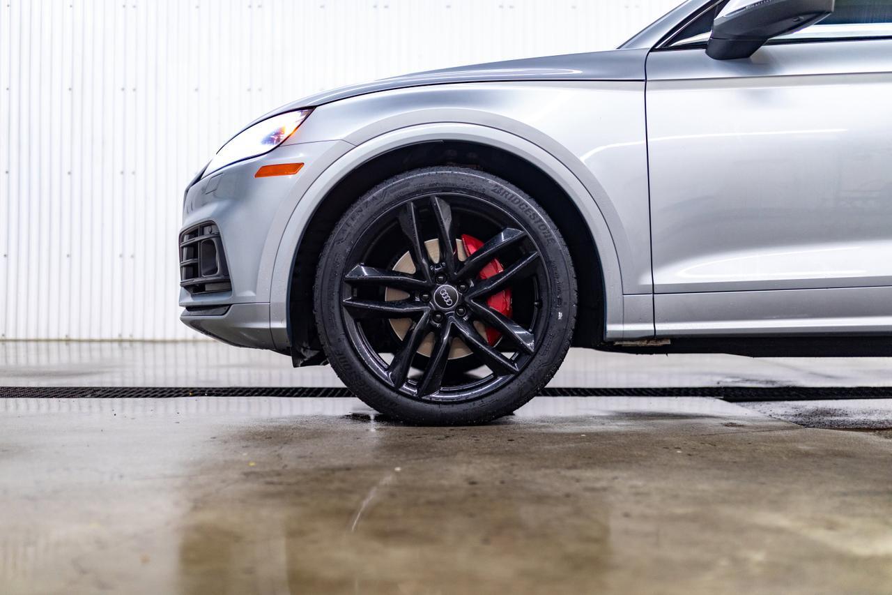 2019 Audi SQ5 Quattro Technik Black Optics Leather Roof Nav Red Deer AB