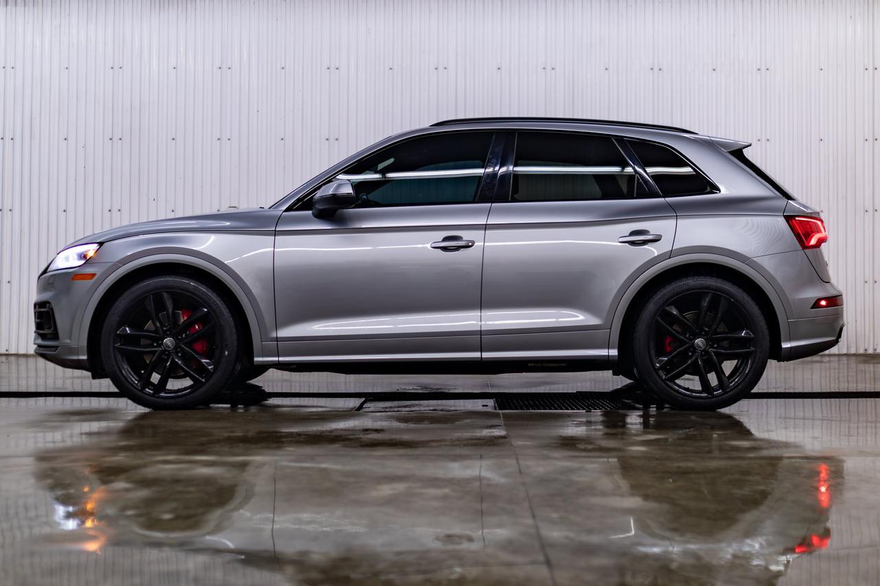 2019 Audi SQ5 Quattro Technik Black Optics Leather Roof Nav Red Deer AB
