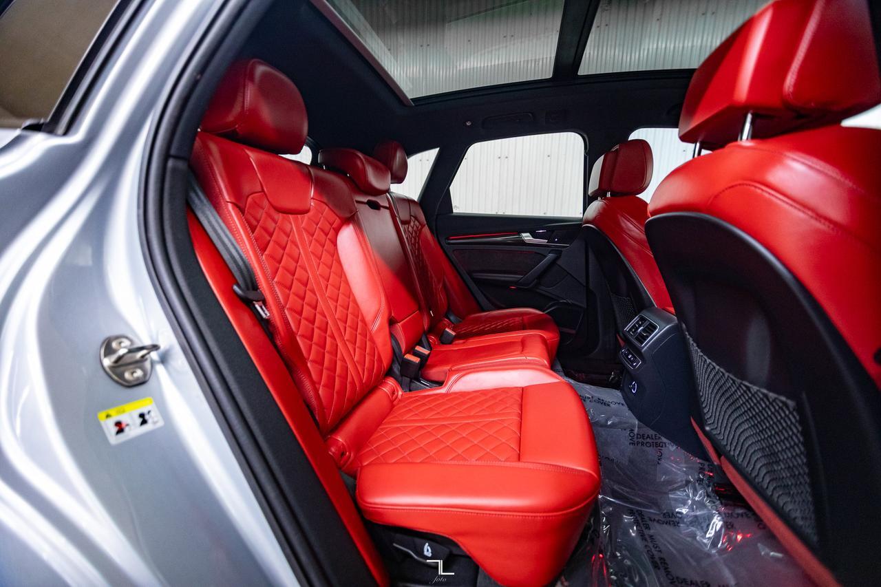 2019 Audi SQ5 Quattro Technik Black Optics Leather Roof Nav Red Deer AB