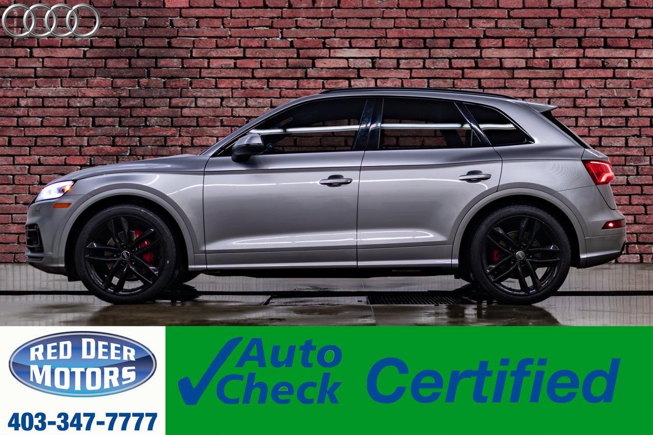 2019 Audi SQ5 Quattro Technik Black Optics Leather Roof Nav Red Deer AB