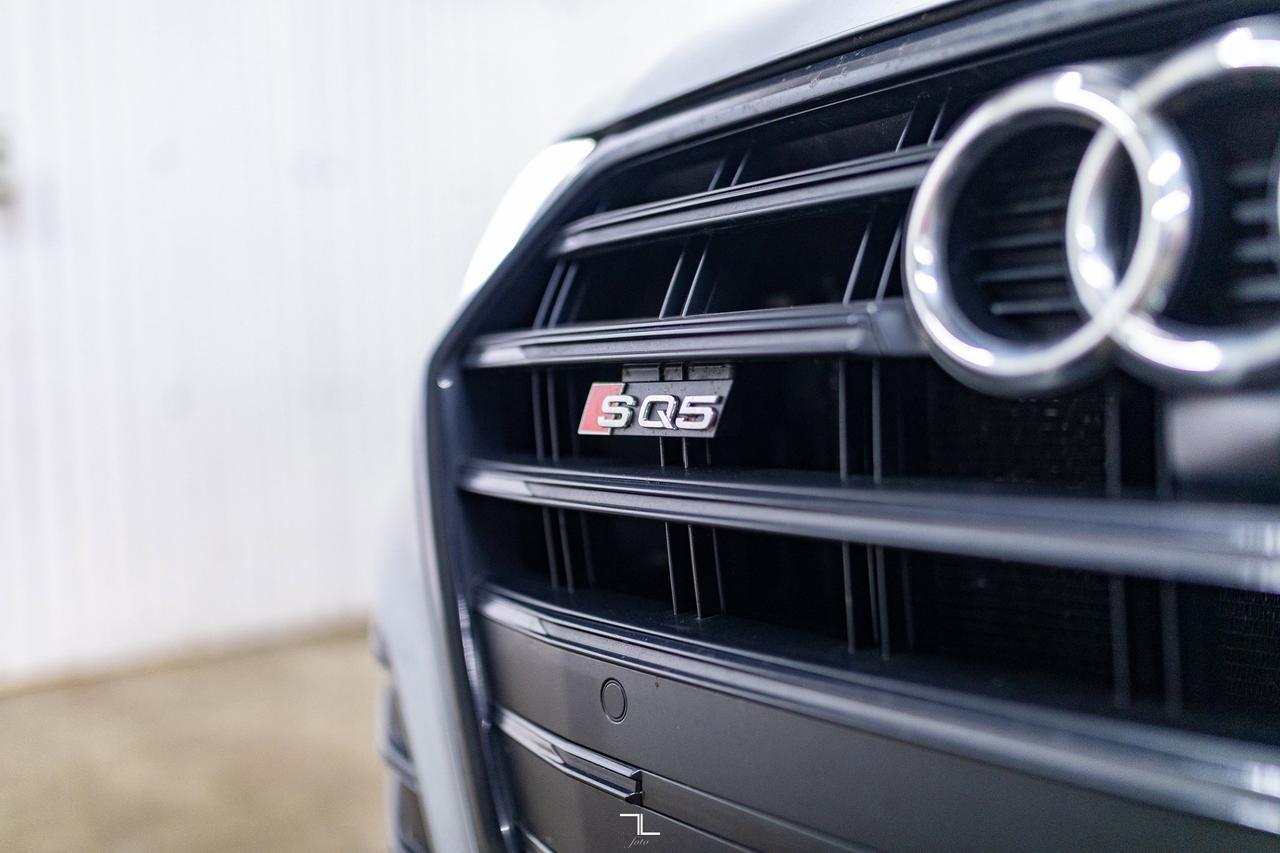 2019 Audi SQ5 Quattro Technik Black Optics Leather Roof Nav Red Deer AB