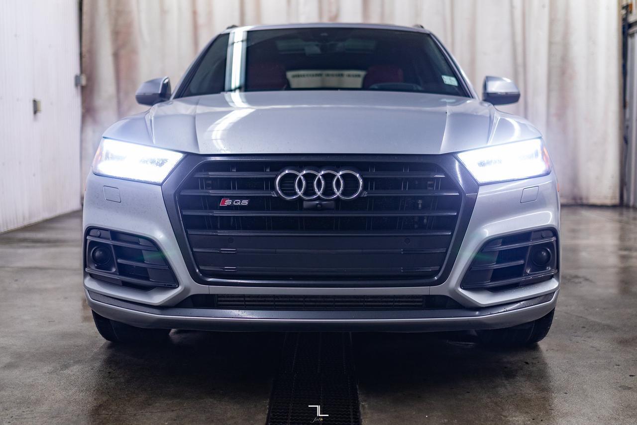 2019 Audi SQ5 Quattro Technik Black Optics Leather Roof Nav Red Deer AB