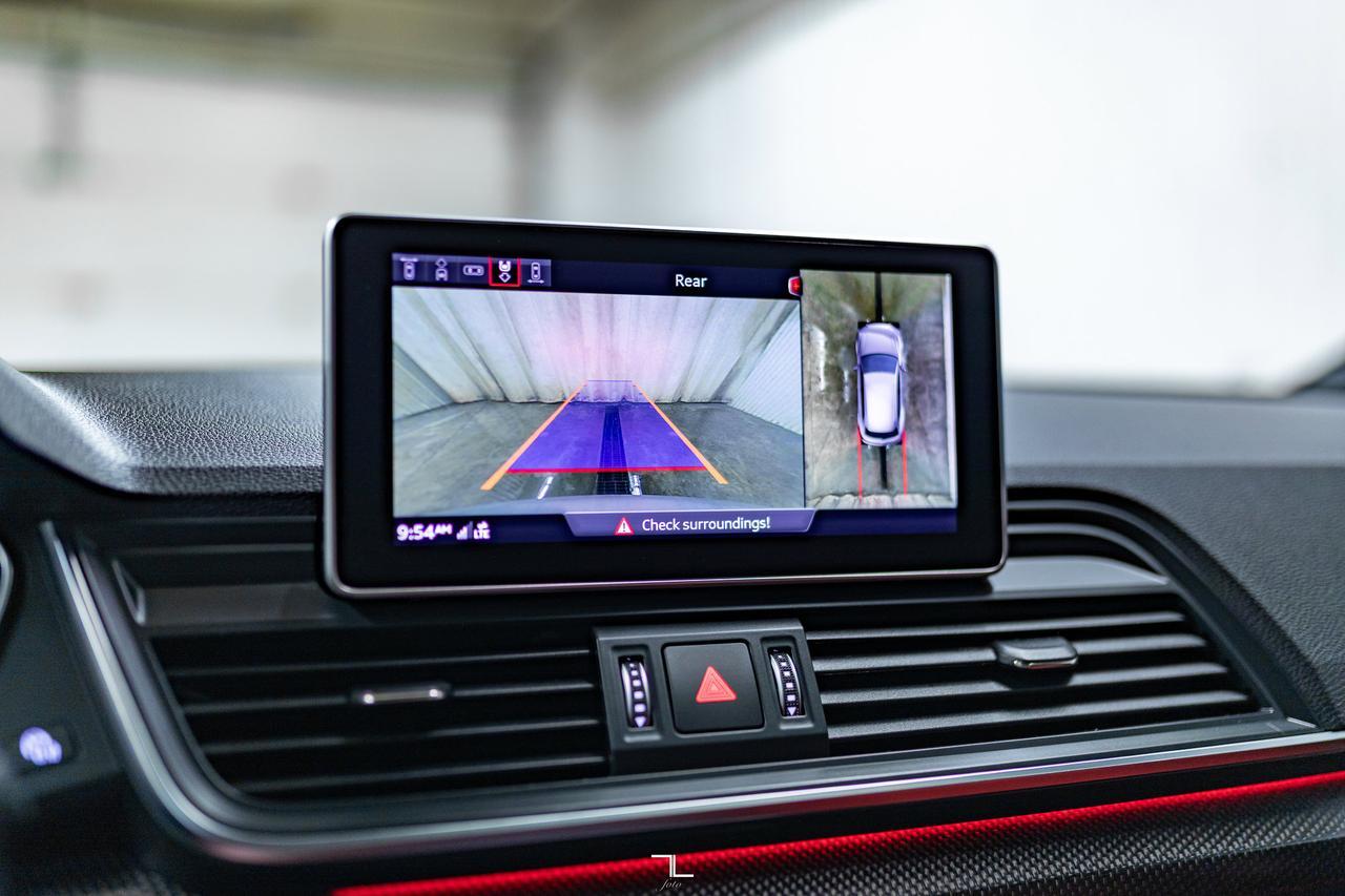 2019 Audi SQ5 Quattro Technik Black Optics Leather Roof Nav Red Deer AB