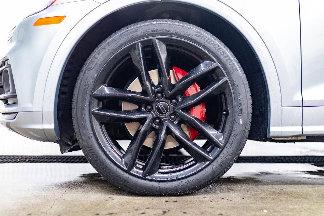 2019 Audi SQ5 Quattro Technik Black Optics Leather Roof Nav Red Deer AB