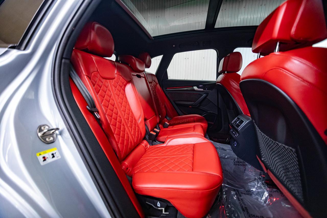 2019 Audi SQ5 Quattro Technik Black Optics Leather Roof Nav Red Deer AB