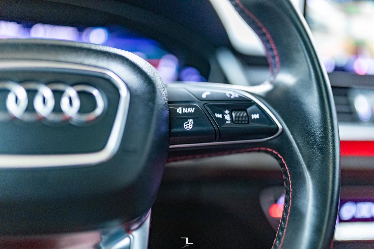 2019 Audi SQ5 Quattro Technik Black Optics Leather Roof Nav Red Deer AB