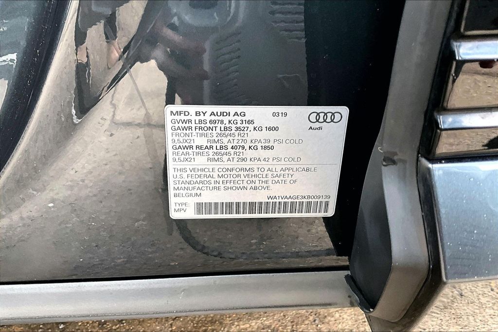 2019 Audi e-tron Prestige OR