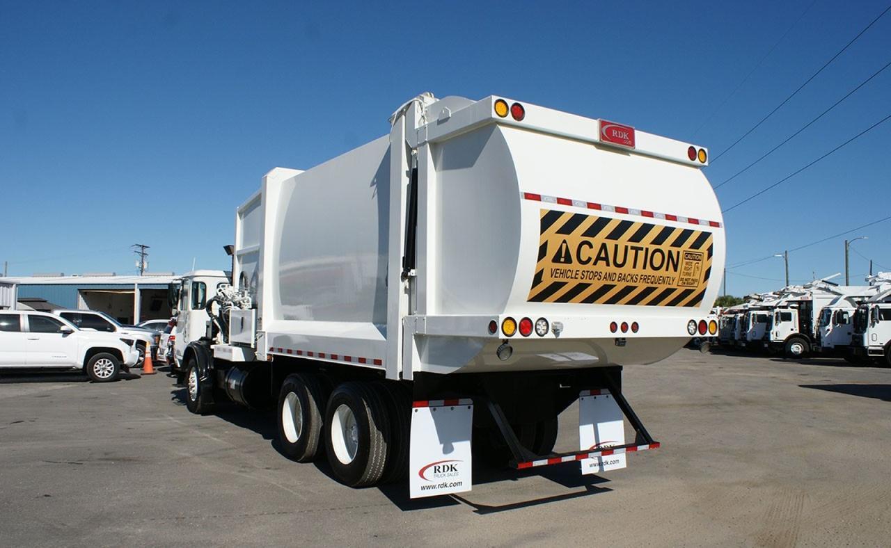 2019 Autocar ACX64 33 Yard G-S Products Side Loader Garbage Truck Tampa FL