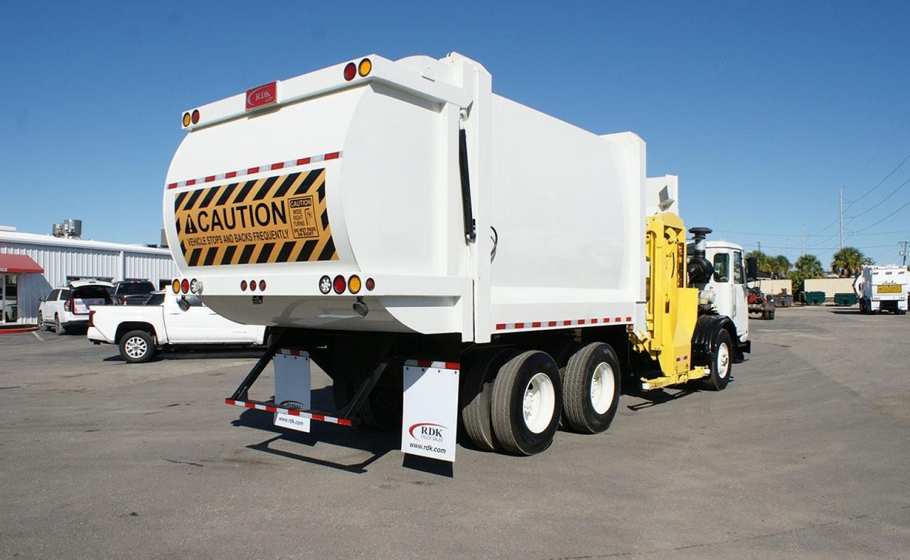 2019 Autocar ACX64 33 Yard G-S Products Side Loader Garbage Truck Tampa FL