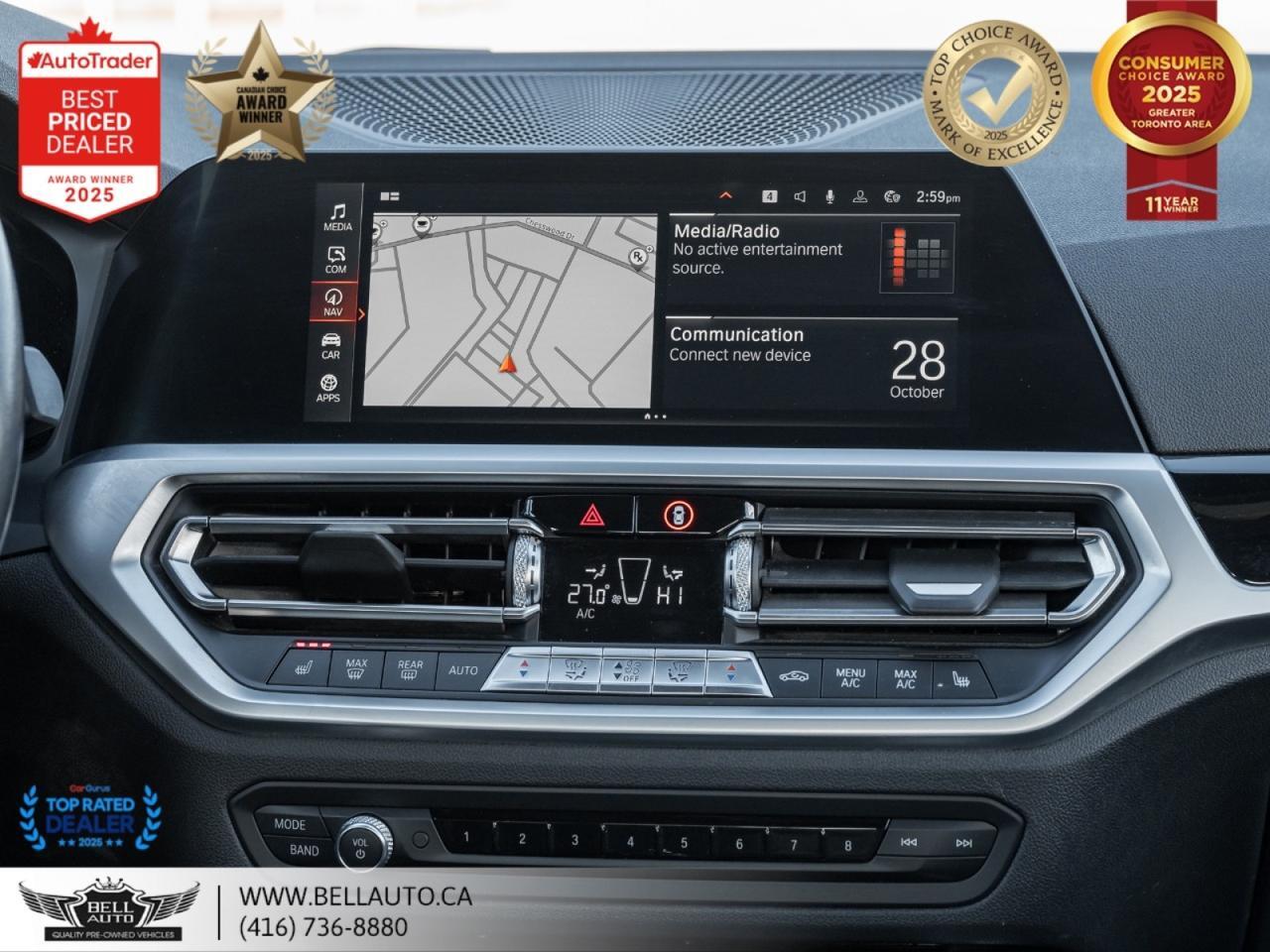 2019 BMW 3 Series 330i xDrive | PRM PKG | NAVI | B.CAM | SUNROOF | HTD MMRYSEAT Toronto ON