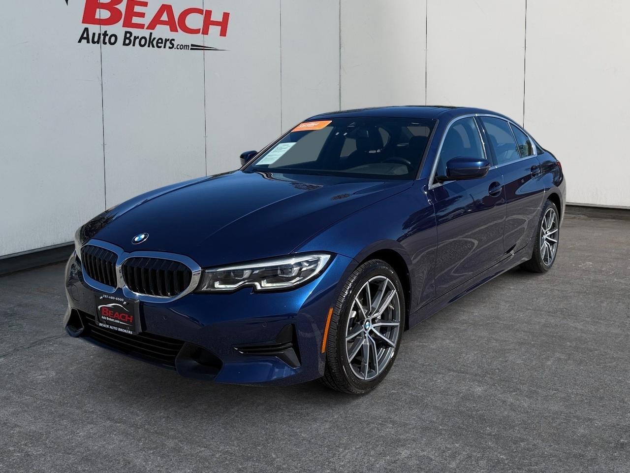 2019 BMW 3 Series 330i xDrive, SUNROOF, BACKUP CAMERA, APPLE CARPLAY/ANDROID AUTO, HEATED SEATS, POWER FOLDING MIRRORS, AUTO START/STOP, MEMORY DRIVER SEAT, KEYLESS START, ONLY 1 OWNER, THIS BMW IS FULLY LOADED COME BY AND TEST DRIVE TODAY! Norfolk VA