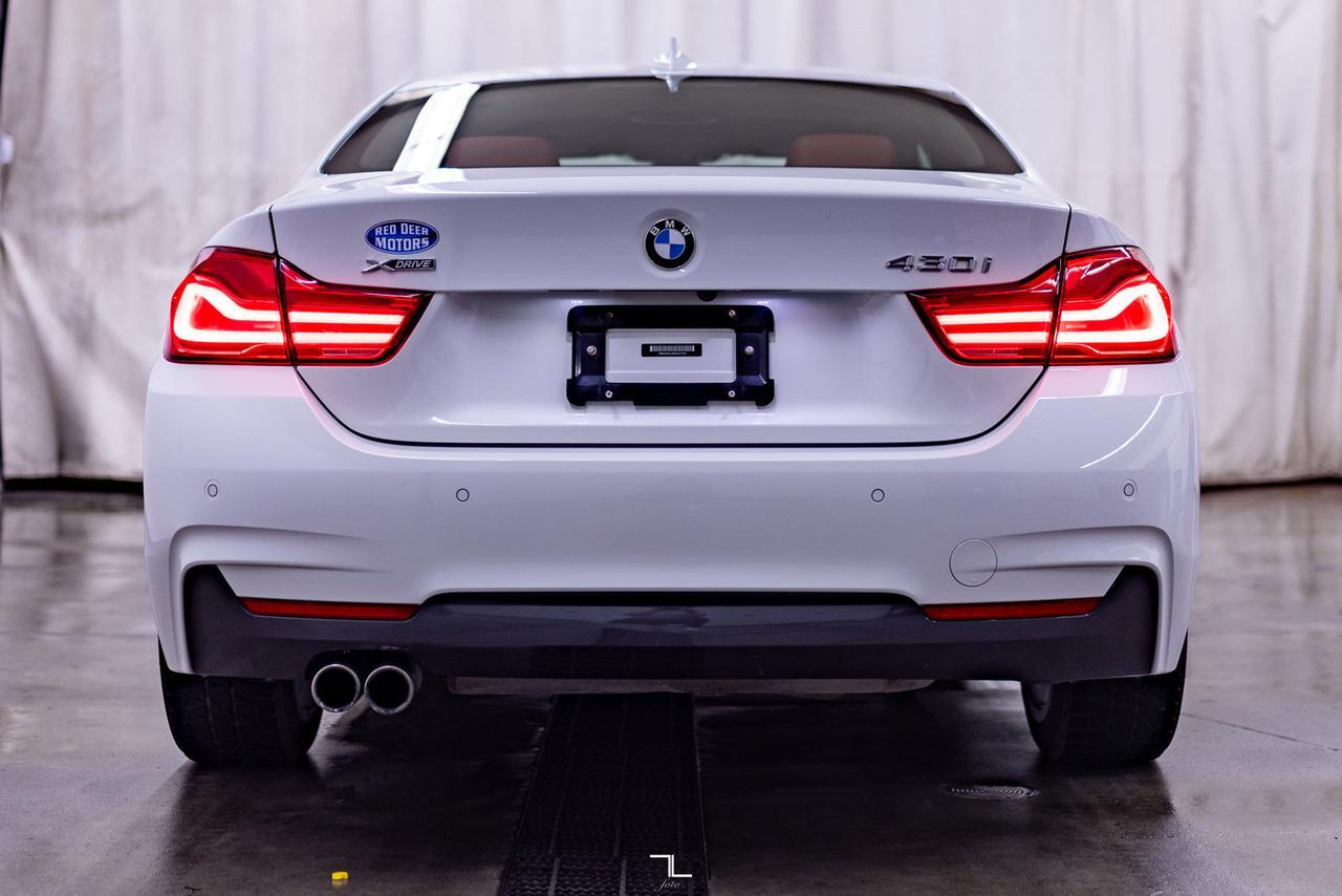 2019 BMW 430i xDrive Coupe Leather Roof Nav Red Deer AB
