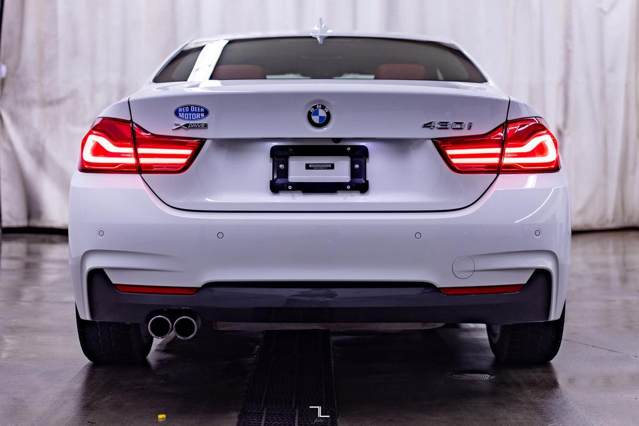 2019 BMW 430i xDrive Coupe Leather Roof Nav Red Deer AB