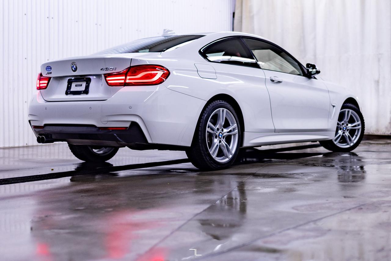 2019 BMW 430i xDrive Coupe Leather Roof Nav Red Deer AB