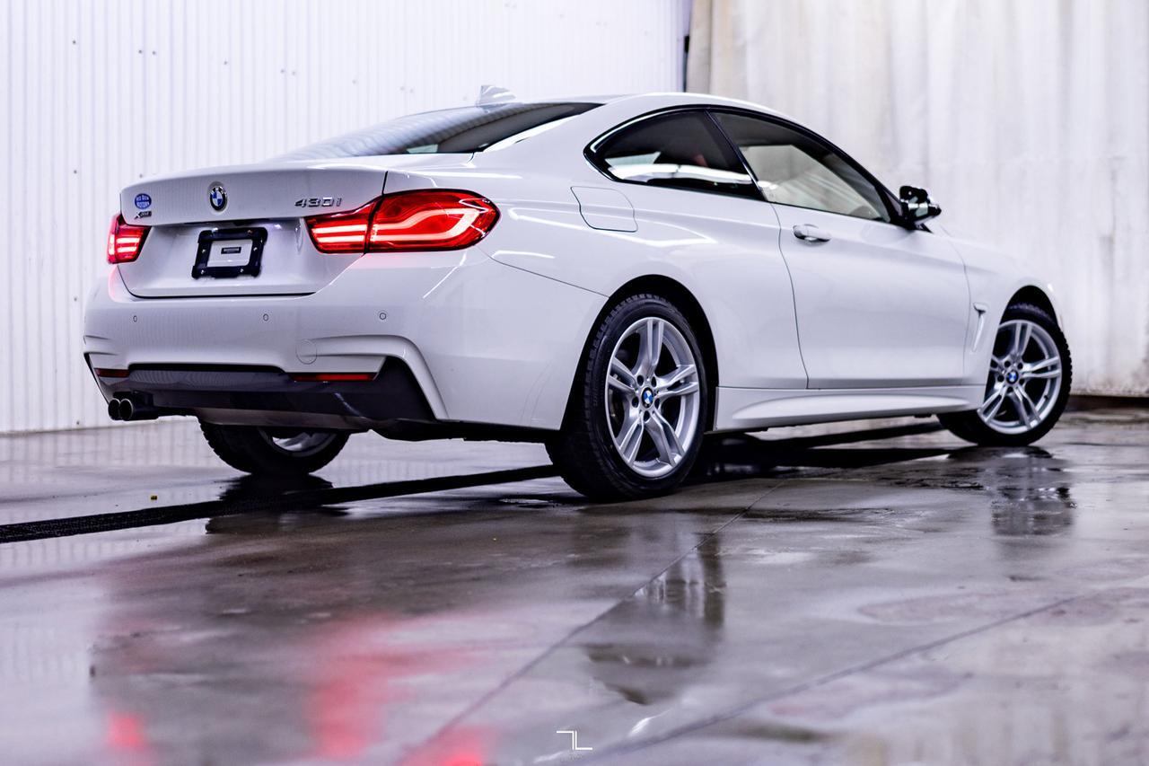2019 BMW 430i xDrive Coupe Leather Roof Nav Red Deer AB
