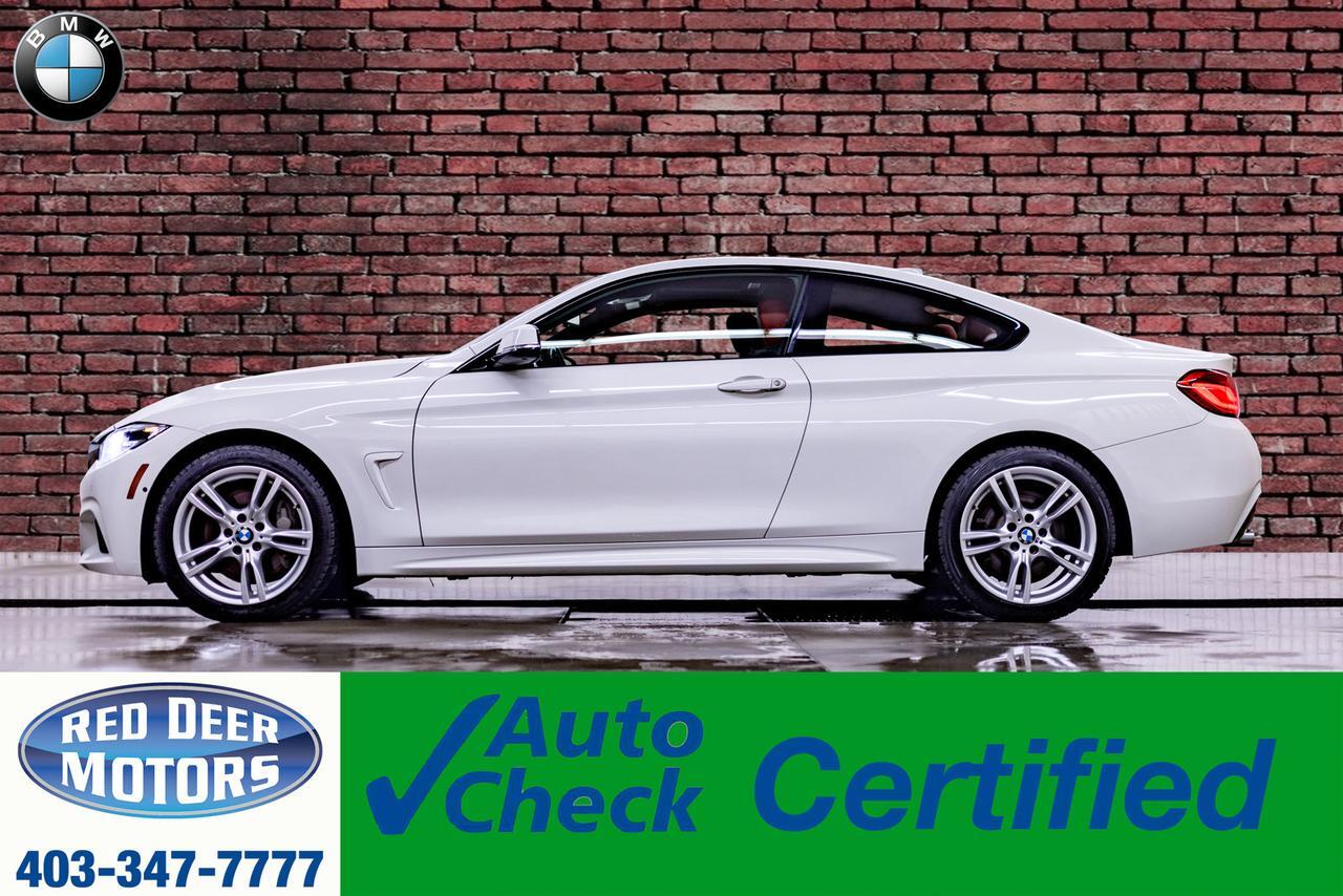 2019 BMW 430i xDrive Coupe Leather Roof Nav Red Deer AB