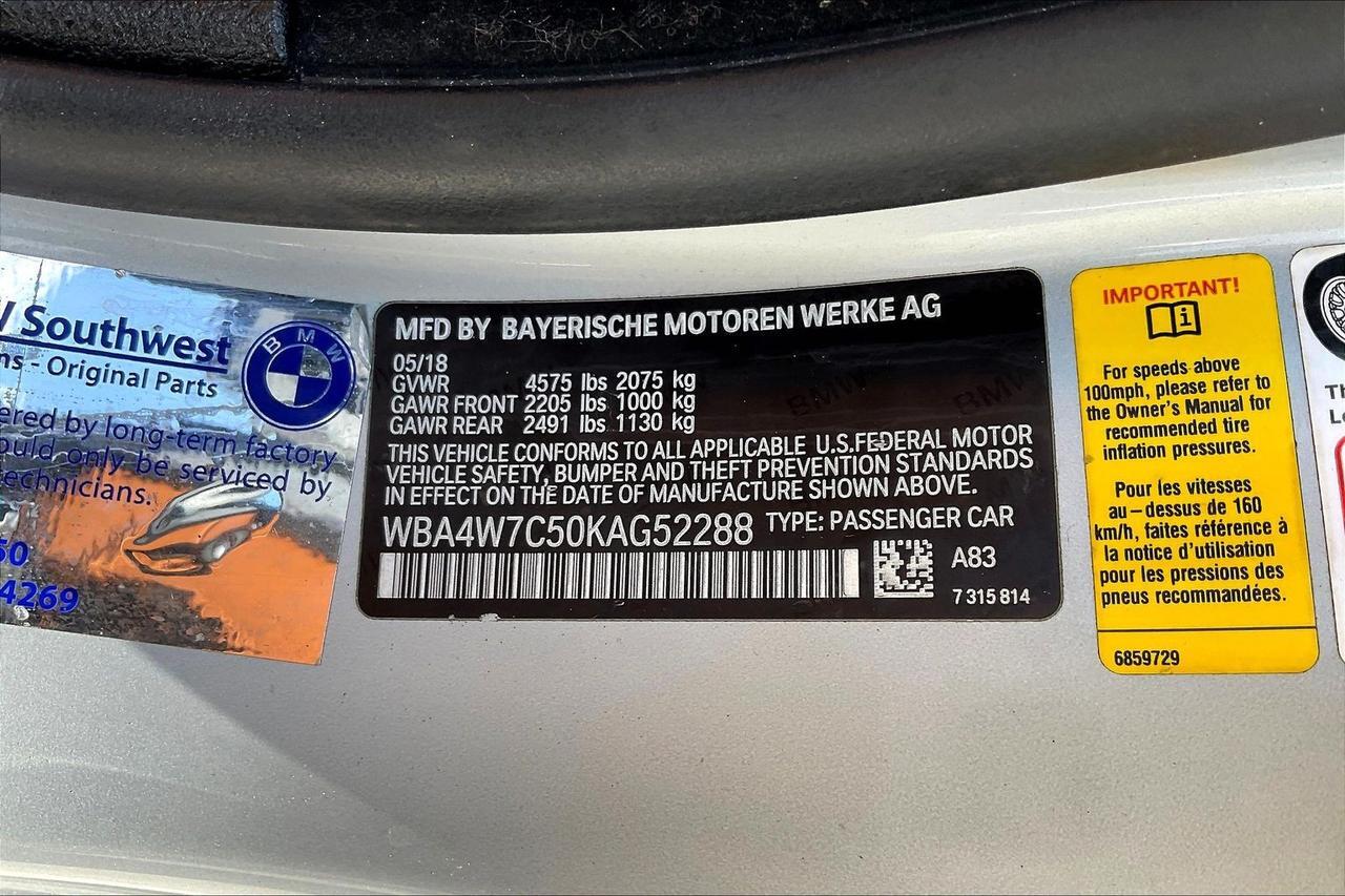 2019 BMW 440I Houston TX