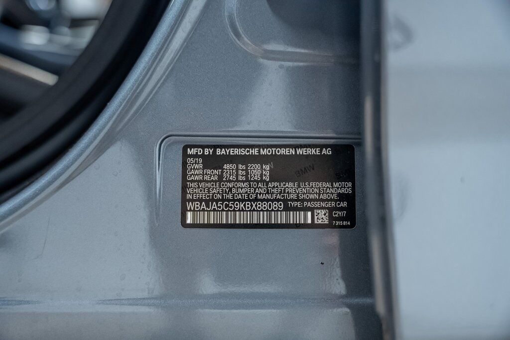 2019 BMW 5 Series 530i Ft Lauderdale FL