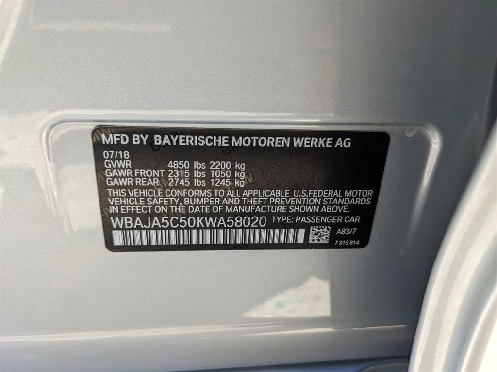 2019 BMW 5 Series 530i San Clemente CA