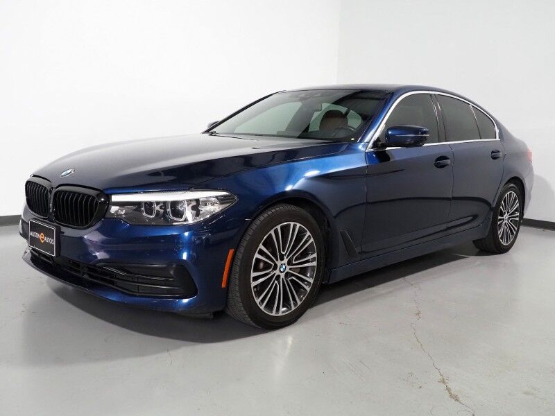 2019 BMW 5 Series 540i *DRIVER ASSIST PLUS PKG, HEADS-UP DISPLAY, NAVIGATION, ADAPTIVE CRUISE, SAFETY ALERTS, 360 VIEW CAMERAS, MOONROOF, DAKOTA LEATHER, HEATED/MULTI-CONTOUR SEATS, COMFORT ACCESS, WIRELESS CHARGING, APPLE CARPLAY Round Rock TX