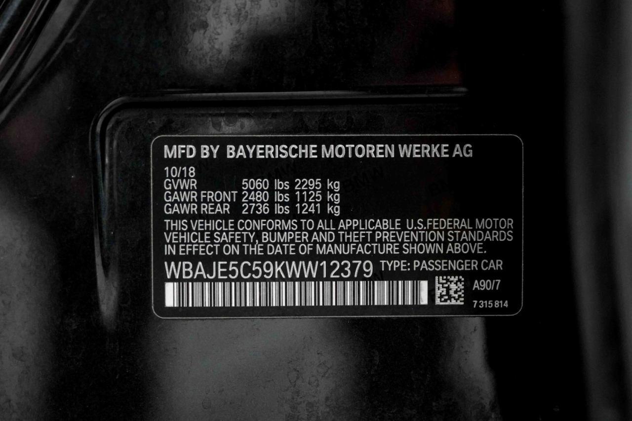 2019 BMW 5 Series 540i Marietta GA