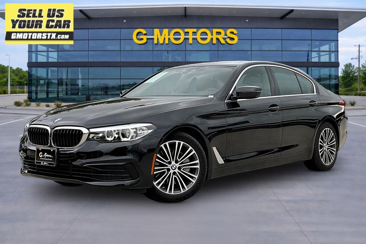 Black 2019 BMW 5 Series Sedan Rear-Wheel Drive Automatic