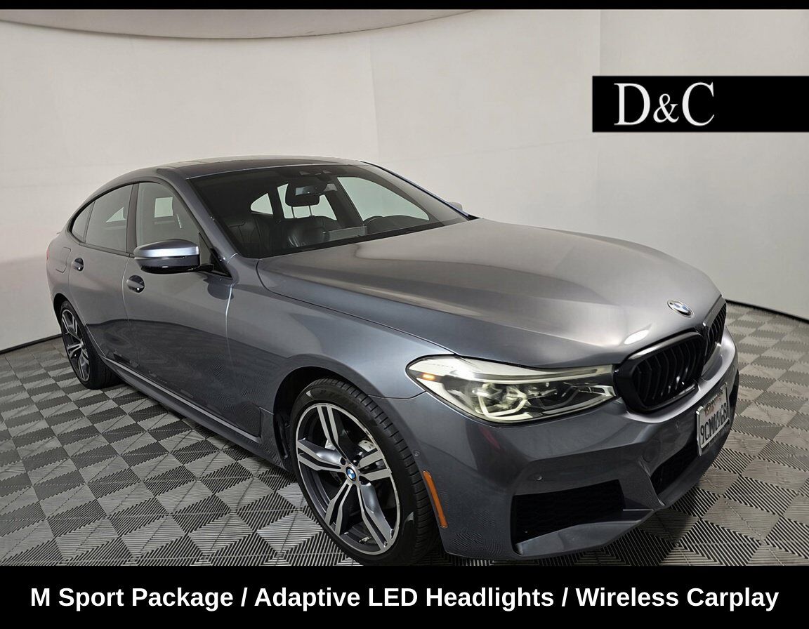 2019 BMW 6 Series 640 Gran Turismo i xDrive M Sport Package / Adaptive LED Headlights