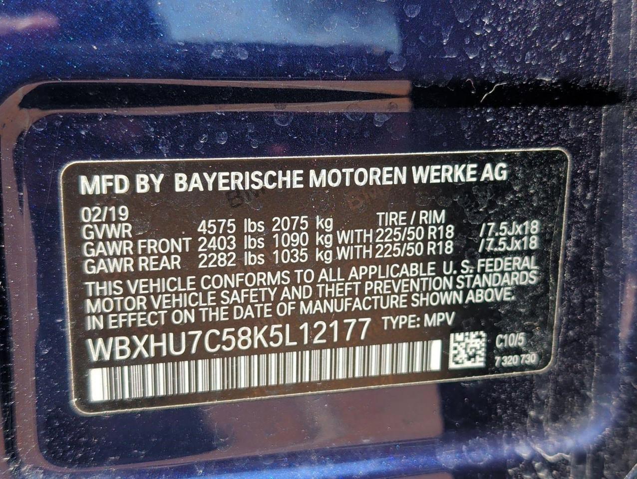 2019 BMW X1 sDrive28i San Juan TX