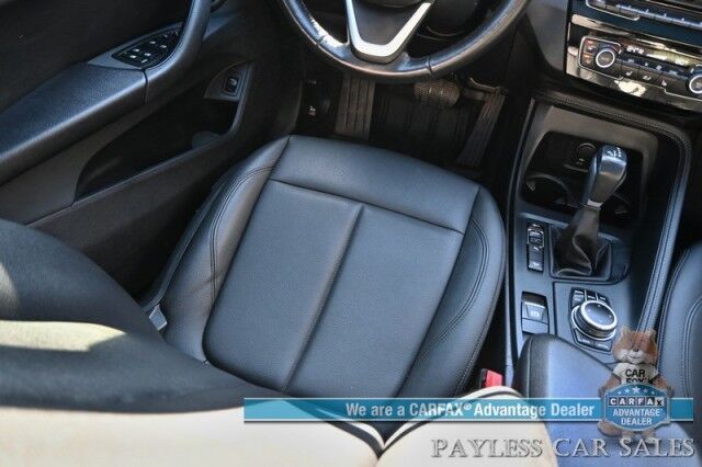 2019 BMW X1 xDrive28i / AWD / Convenience Pkg / AutoStart / Power & Heated Leather Seats / Heated Steering Wheel / Navigation / Panoramic Sunroof / Lane Departure & Blind Spot Alert / Keyless Entry & Start / Block Heater / 31 MPG Anchorage AK