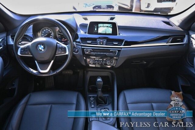 2019 BMW X1 xDrive28i / AWD / Convenience Pkg / AutoStart / Power & Heated Leather Seats / Heated Steering Wheel / Navigation / Panoramic Sunroof / Lane Departure & Blind Spot Alert / Keyless Entry & Start / Block Heater / 31 MPG Anchorage AK
