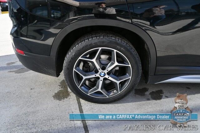 2019 BMW X1 xDrive28i / AWD / Convenience Pkg / AutoStart / Power & Heated Leather Seats / Heated Steering Wheel / Navigation / Panoramic Sunroof / Lane Departure & Blind Spot Alert / Keyless Entry & Start / Block Heater / 31 MPG Anchorage AK
