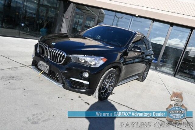 2019 BMW X1 xDrive28i / AWD / Convenience Pkg / AutoStart / Power & Heated Leather Seats / Heated Steering Wheel / Navigation / Panoramic Sunroof / Lane Departure & Blind Spot Alert / Keyless Entry & Start / Block Heater / 31 MPG Anchorage AK