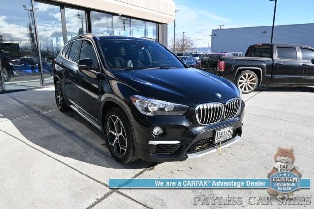 2019 BMW X1 xDrive28i / AWD / Convenience Pkg / AutoStart / Power & Heated Leather Seats / Heated Steering Wheel / Navigation / Panoramic Sunroof / Lane Departure & Blind Spot Alert / Keyless Entry & Start / Block Heater / 31 MPG Anchorage AK