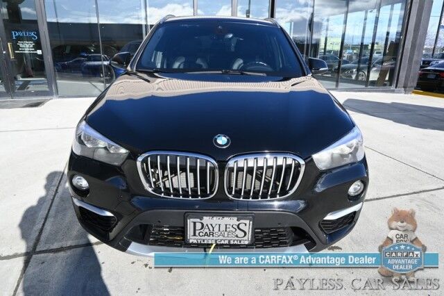 2019 BMW X1 xDrive28i / AWD / Convenience Pkg / AutoStart / Power & Heated Leather Seats / Heated Steering Wheel / Navigation / Panoramic Sunroof / Lane Departure & Blind Spot Alert / Keyless Entry & Start / Block Heater / 31 MPG Anchorage AK