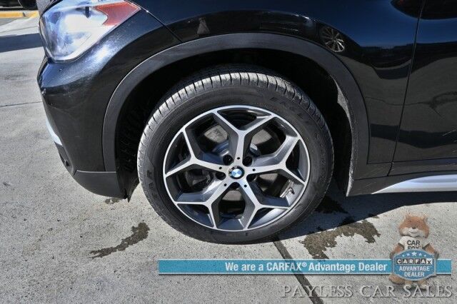 2019 BMW X1 xDrive28i / AWD / Convenience Pkg / AutoStart / Power & Heated Leather Seats / Heated Steering Wheel / Navigation / Panoramic Sunroof / Lane Departure & Blind Spot Alert / Keyless Entry & Start / Block Heater / 31 MPG Anchorage AK