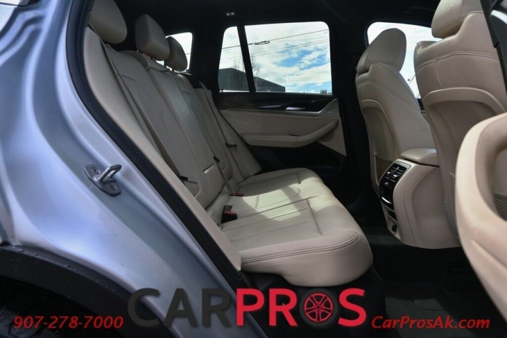 2019 BMW X3 xDrive30i - AWD - Convenience & Driving Assist Pkg - Power Leather Heated Seats - Heated Steering Wheel - Panoramic Sunroof - Keyless Entry & Start - Dual Zone Climate - Bluetooth - Navigation - Backup Camera - Power Liftgate Anchorage AK