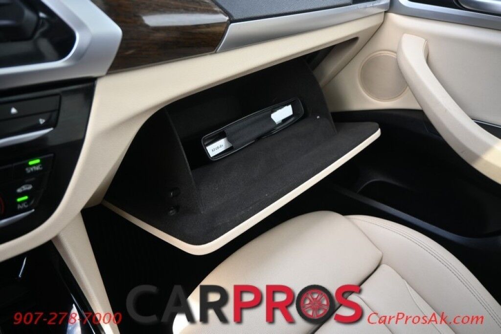 2019 BMW X3 xDrive30i - AWD - Convenience & Driving Assist Pkg - Power Leather Heated Seats - Heated Steering Wheel - Panoramic Sunroof - Keyless Entry & Start - Dual Zone Climate - Bluetooth - Navigation - Backup Camera - Power Liftgate Anchorage AK