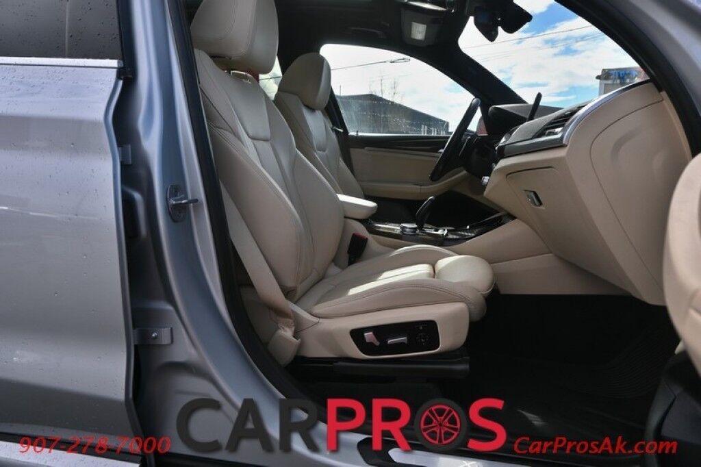2019 BMW X3 xDrive30i - AWD - Convenience & Driving Assist Pkg - Power Leather Heated Seats - Heated Steering Wheel - Panoramic Sunroof - Keyless Entry & Start - Dual Zone Climate - Bluetooth - Navigation - Backup Camera - Power Liftgate Anchorage AK